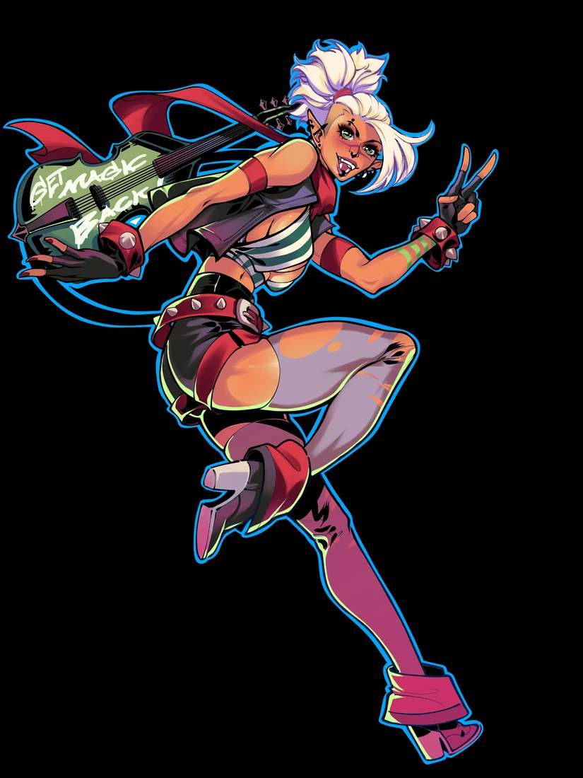 R'oarc, played by Nika Howard