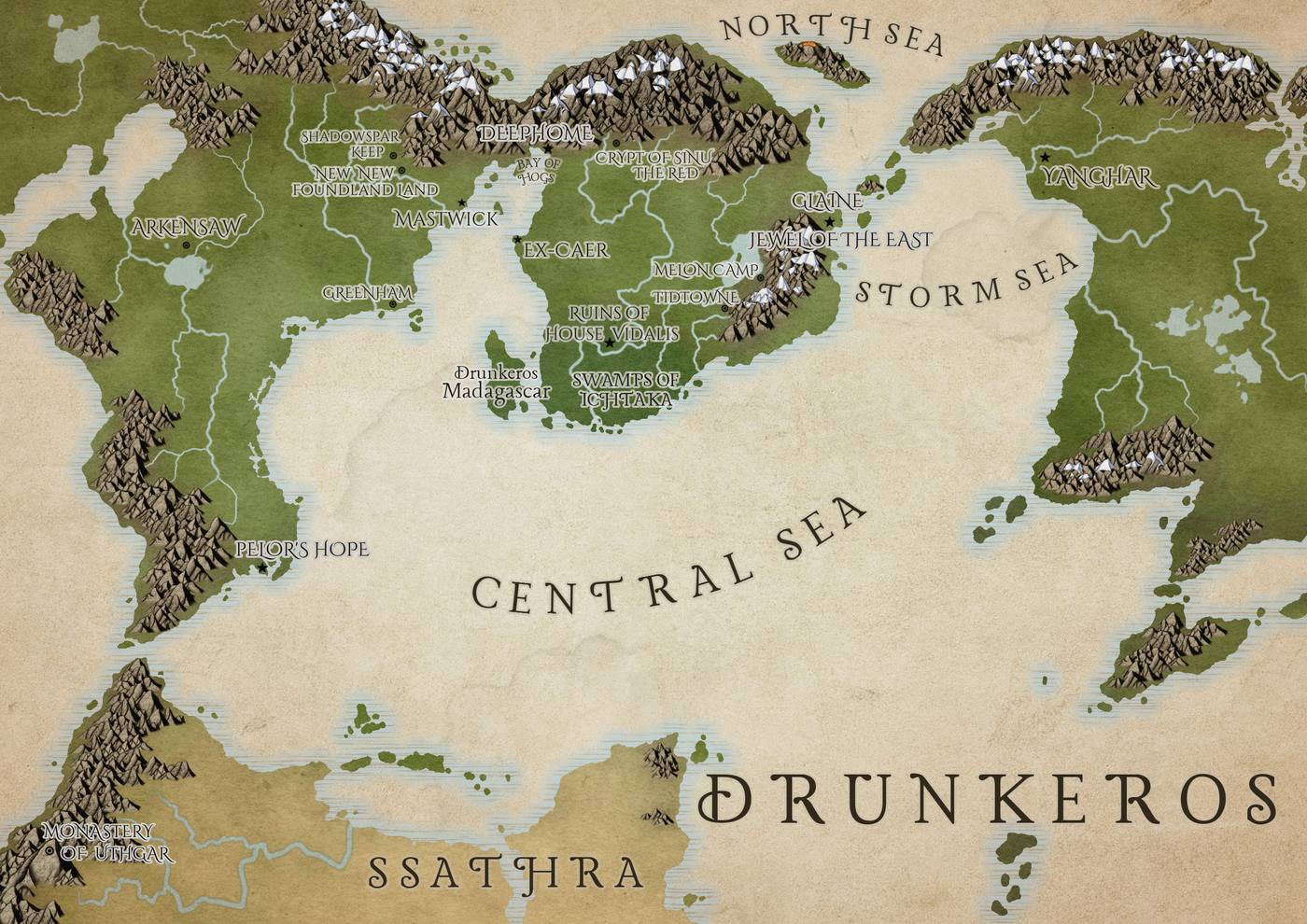 Map of Drunkeros